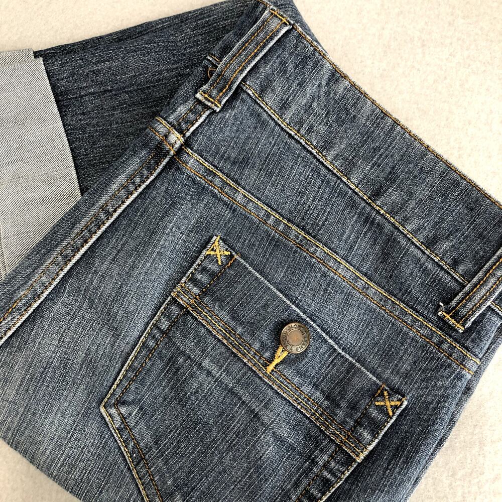Faded Glory Womens Cropped Stretch Jeans  Size 8 - Picture 2 of 11